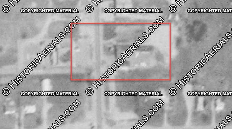 War-Del Motel - 1967 Aerial (newer photo)